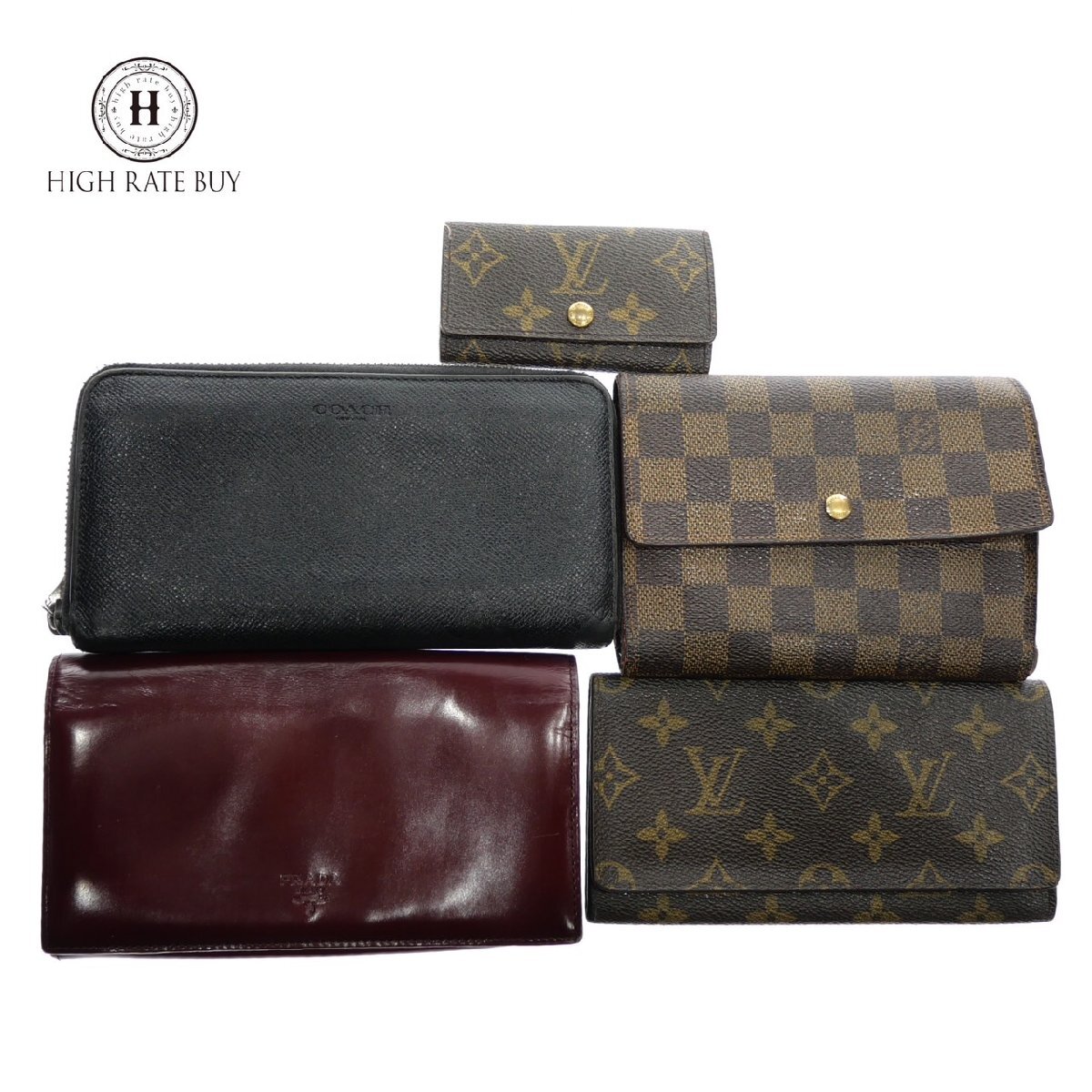 1円スタート 小物 5点セット LOUIS VUITTON ルイヴィトン PRADA 1円スタート 小物 5点セット LOUIS VUITTON ルイヴィトン PRADA