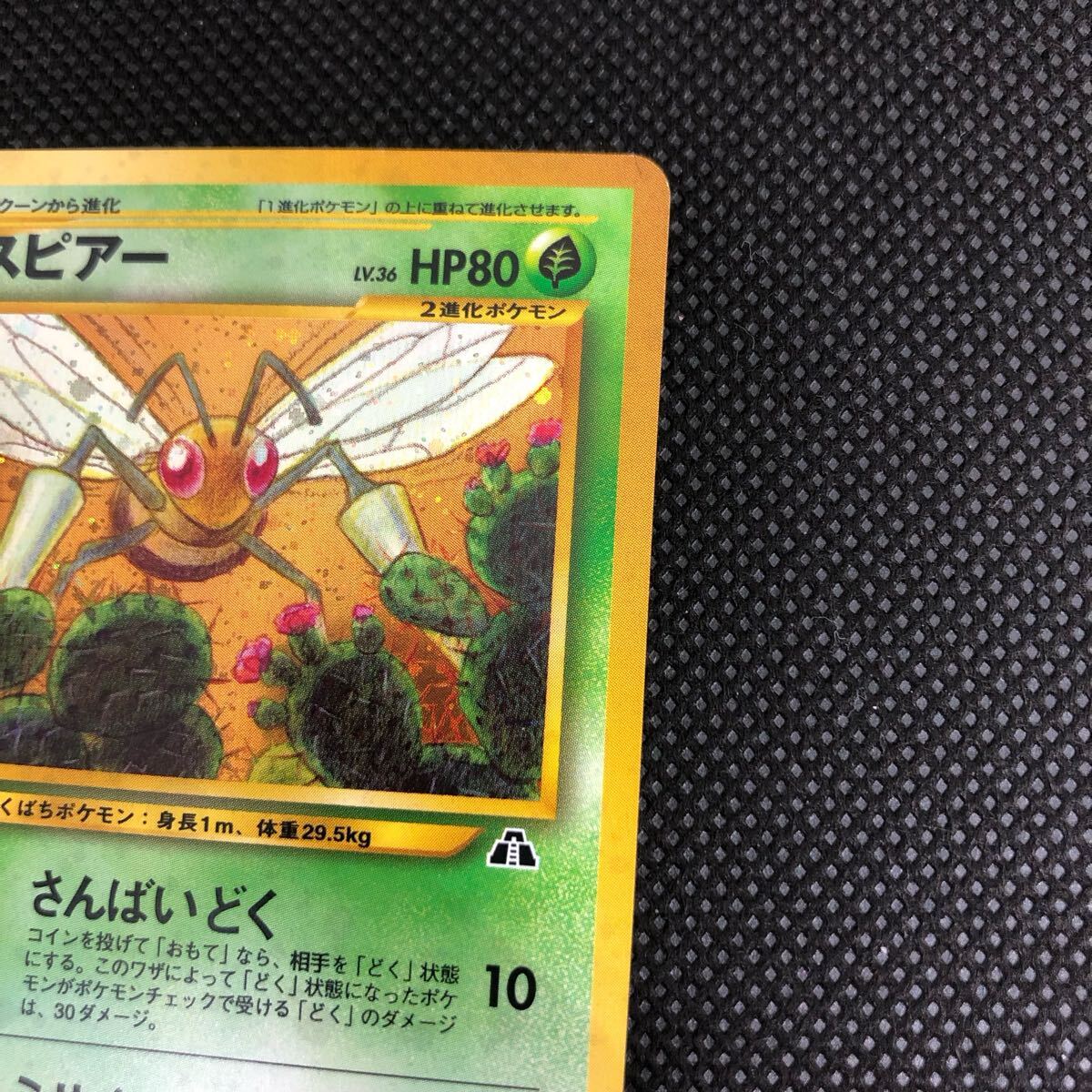 ポケモンカード 旧裏 旧裏面 スピアー セット キラ コレクター ポケモンカード 旧裏 旧裏面 スピアー セット キラ コレクター