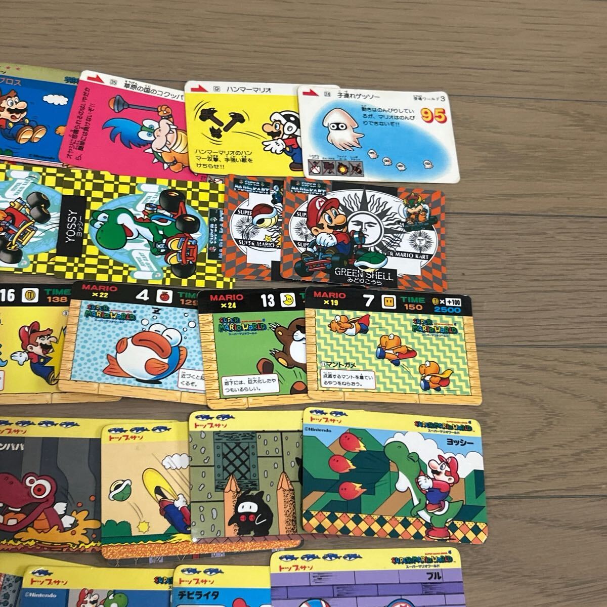 スーパーマリオ マリオ カードダス まとめ売り カード 85枚 キラ スーパーマリオ マリオ カードダス まとめ売り カード 85枚 キラ