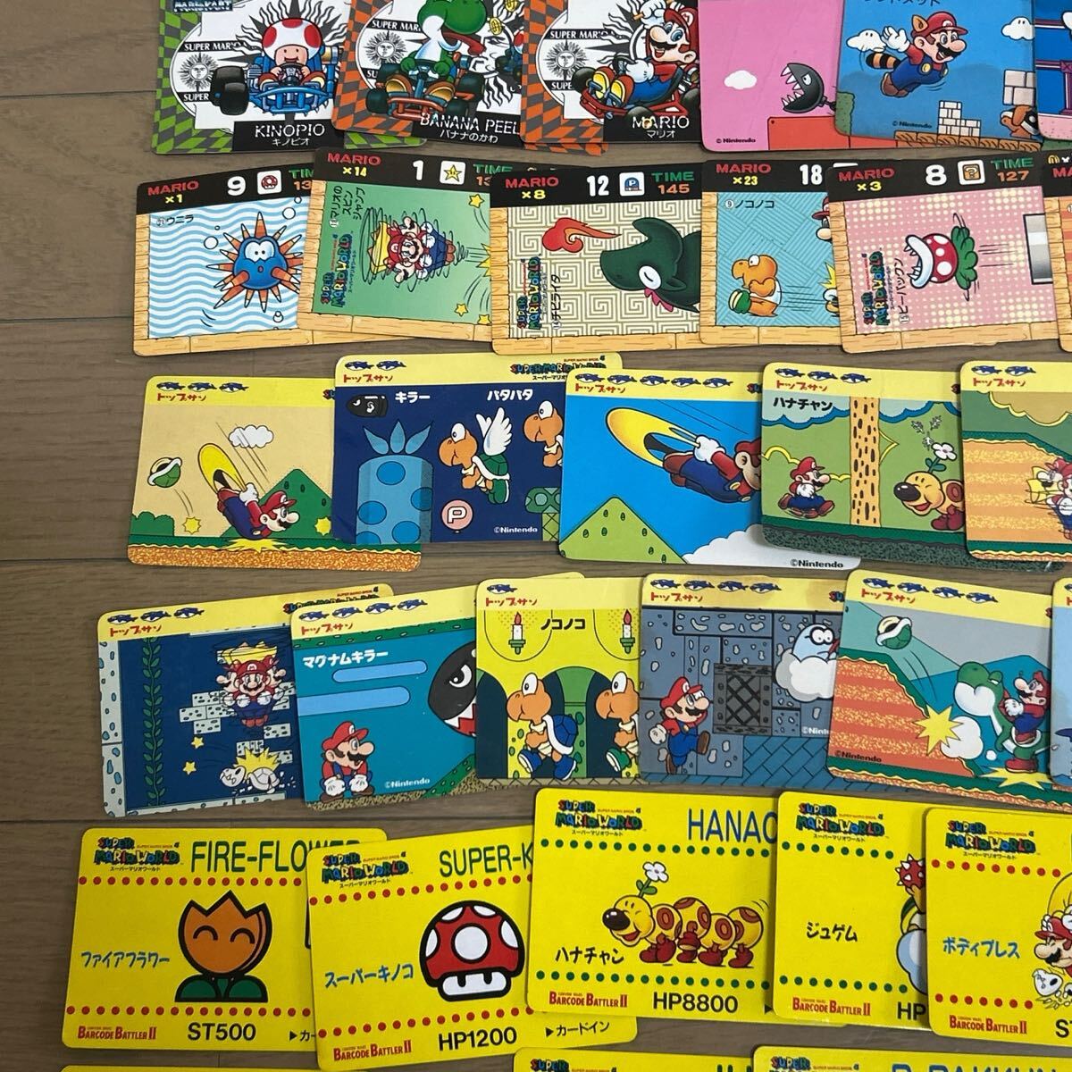 スーパーマリオ マリオ カードダス まとめ売り カード 85枚 キラ スーパーマリオ マリオ カードダス まとめ売り カード 85枚 キラ