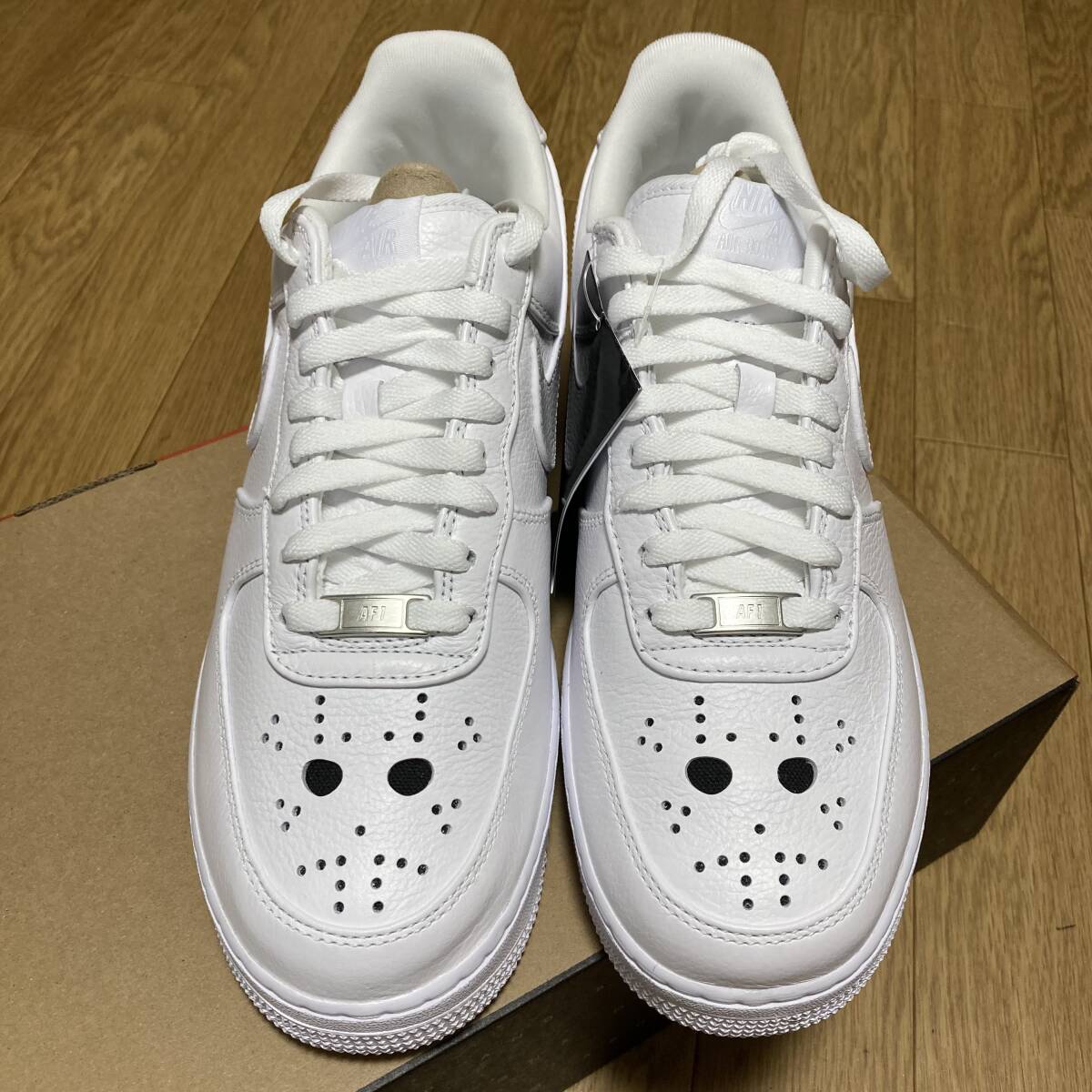 新品未試着 28cm NIKE AIR FORCE 1 LOW RETRO QS White Jason 新品未試着 28cm NIKE AIR FORCE 1 LOW RETRO QS White Jason