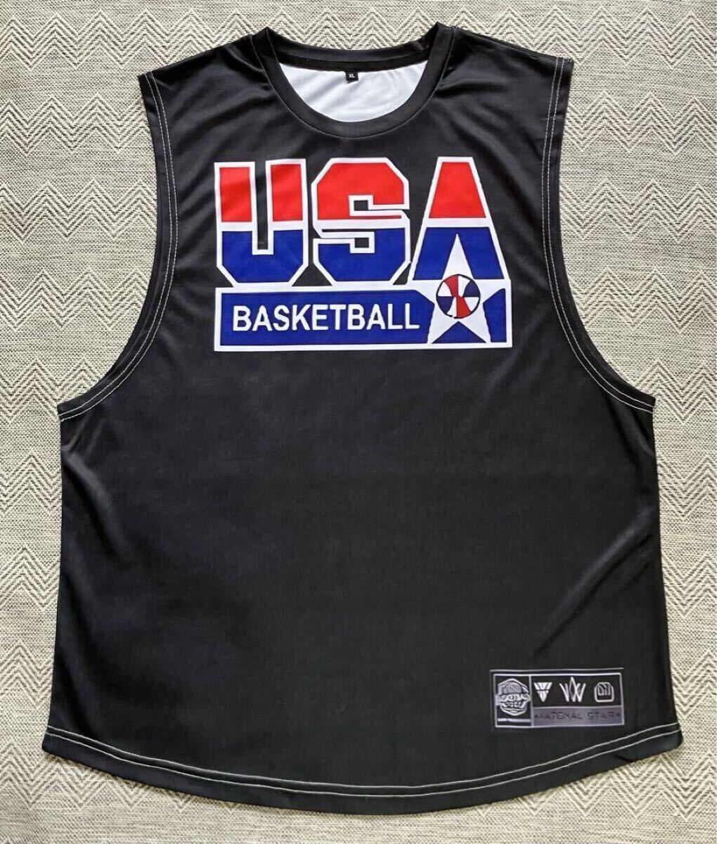 ★未使用品 バスケットボール 初代ドリームチーム USA代表 DREAMTEAM ユニフォーム NBA シャツ バスケ ジャージ バークレー　ジョーダン