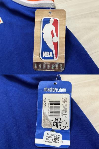 未使用品】 NBA カーメロ・アンソニー KNICKS ニューヨーク 未使用品】 NBA カーメロ・アンソニー KNICKS ニューヨーク