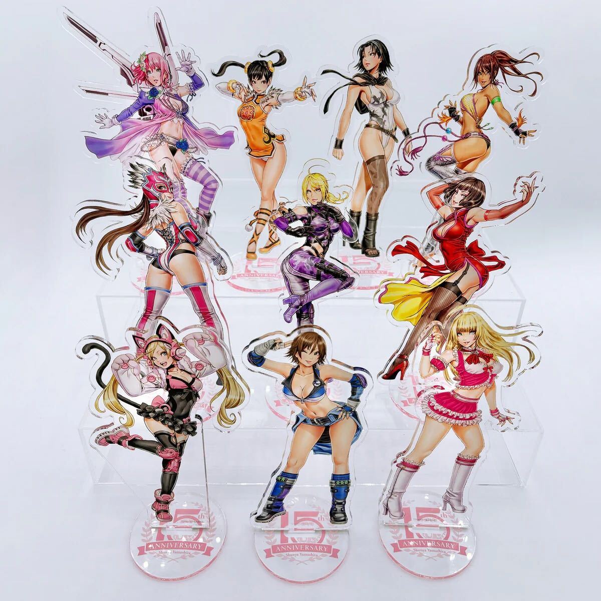 TEKKEN美少女 アクリルスタンド 全10種コンプセット 山下しゅん TEKKEN美少女 アクリルスタンド 全10種コンプセット 山下しゅん