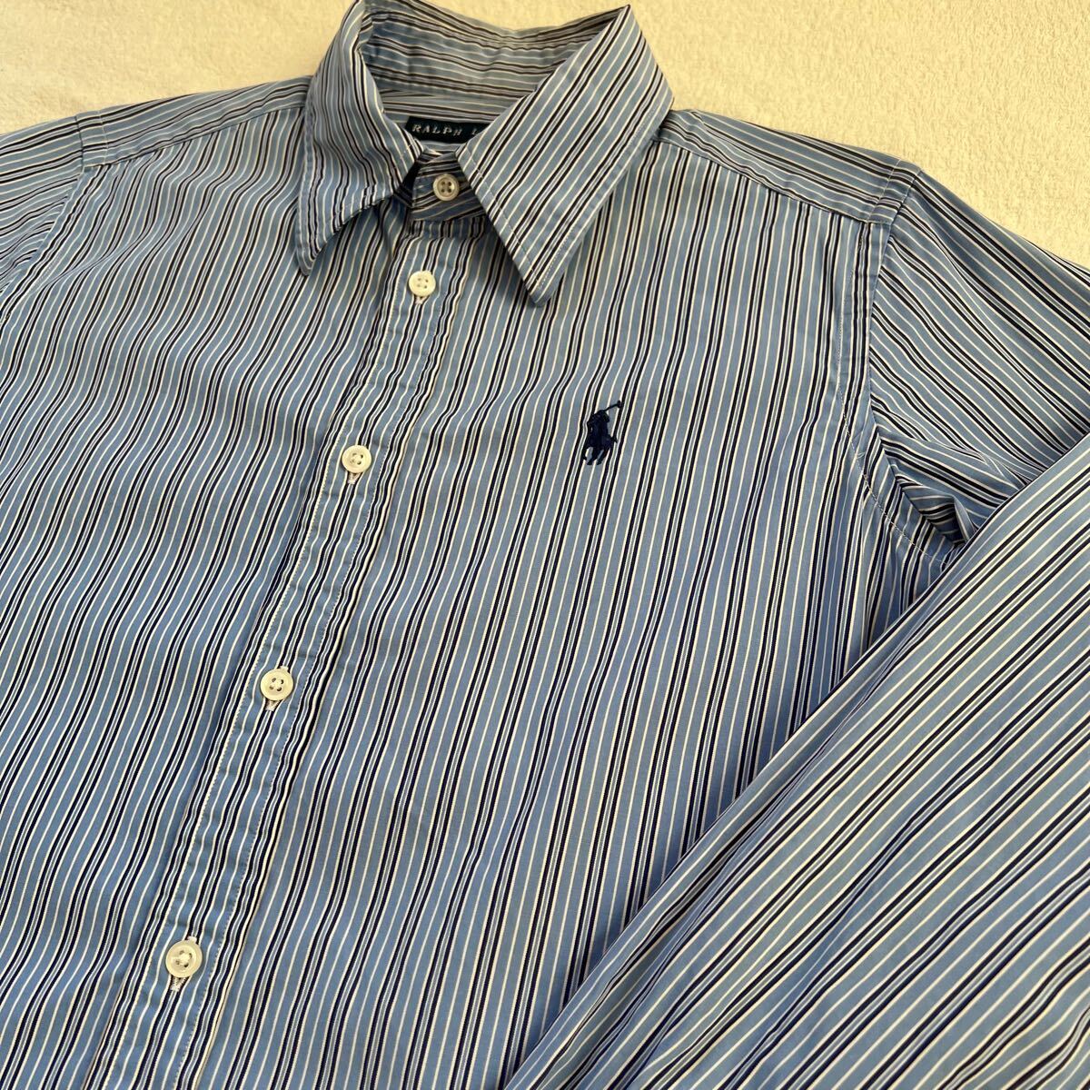 POLO RALPH LAUREN - 極美品♪ラルフローレン◇ストライプシャツ
