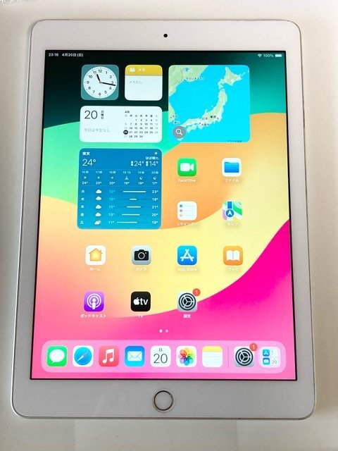 1円~ Apple au SIMフリー iPad (第6世代) シルバー 128GB 1円~ Apple au SIMフリー iPad (第6世代) シルバー 128GB