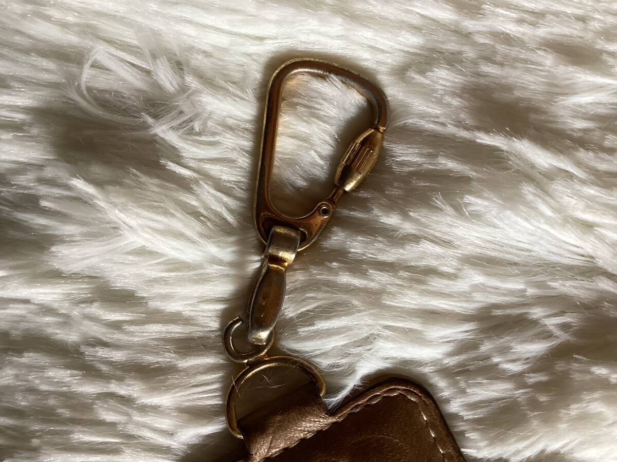 LOEWE ロエベ アナグラム 本革 キーリング レザー キーホルダー LOEWE ロエベ アナグラム 本革 キーリング レザー キーホルダー