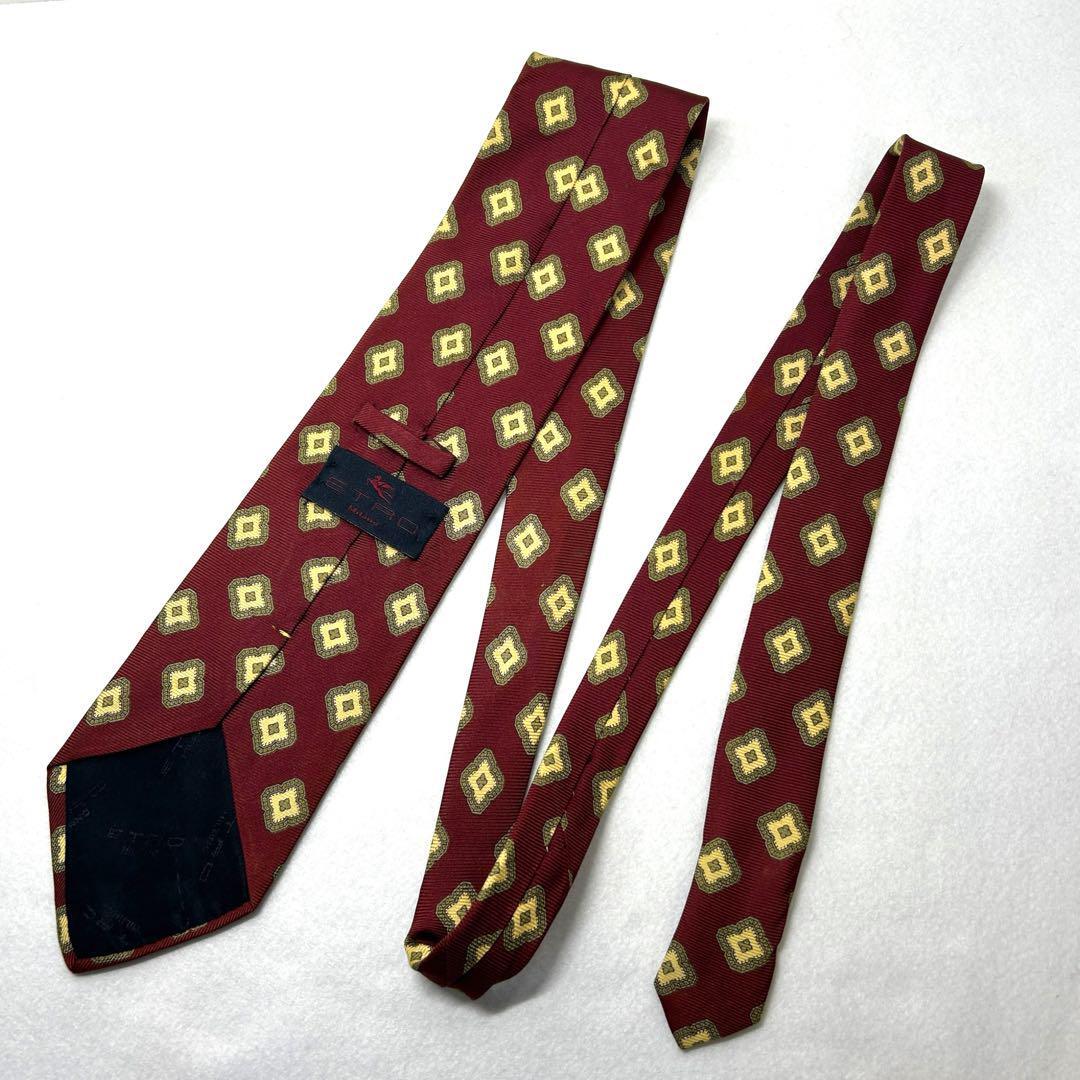 GW限定セール 5/6まで ETRO エトロ ネクタイ 小紋柄 シルク GW限定セール 5/6まで ETRO エトロ ネクタイ 小紋柄 シルク
