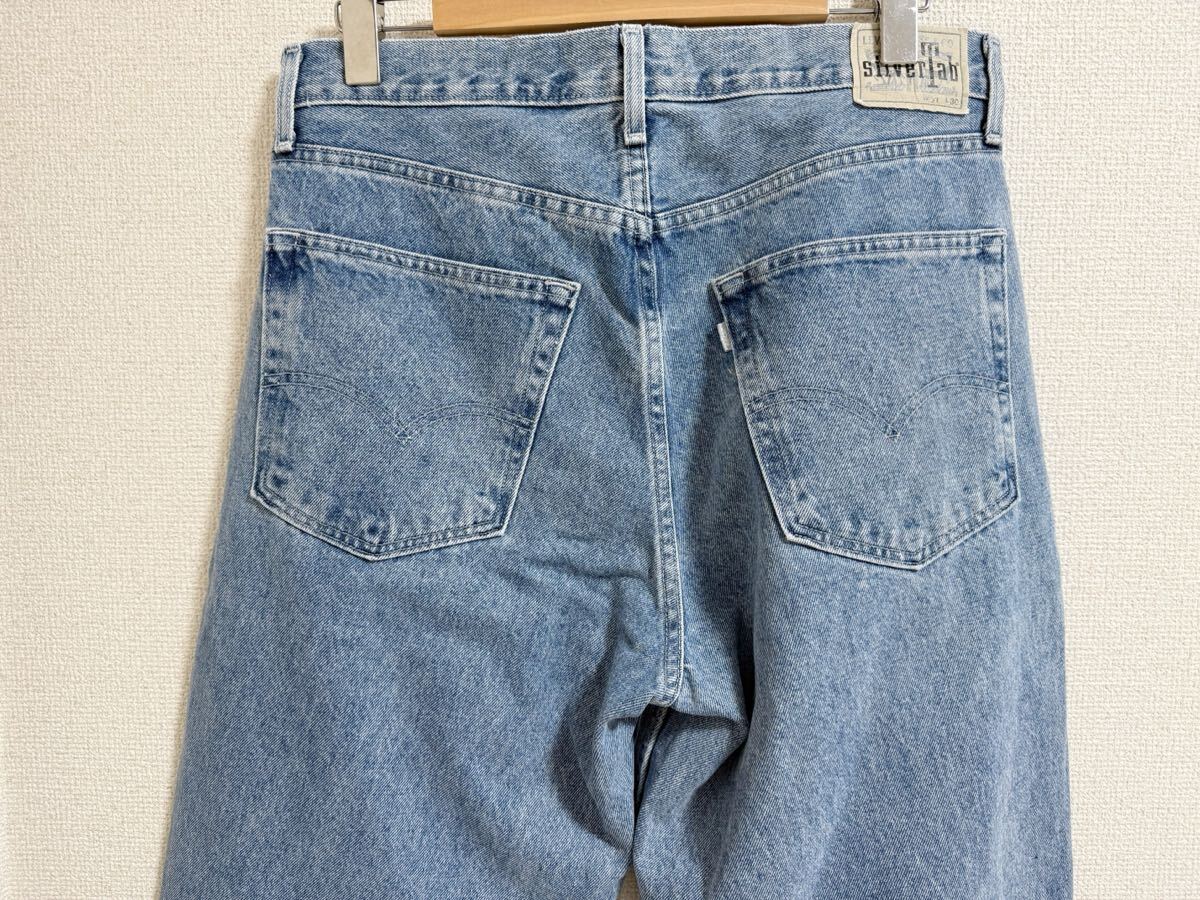 超レア LEVI'S シルバータブ BAGGY W31 裾上げ無し /リーバイス 超レア LEVI'S シルバータブ BAGGY W31 裾上げ無し /リーバイス