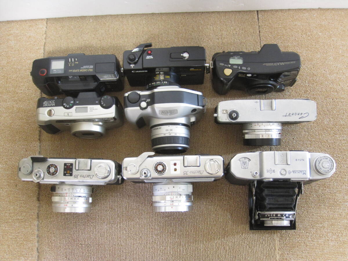 ○ジャンク カメラまとめて○Mamiya6 ヤシカ エレクトロ35 ○ジャンク カメラまとめて○Mamiya6 ヤシカ エレクトロ35