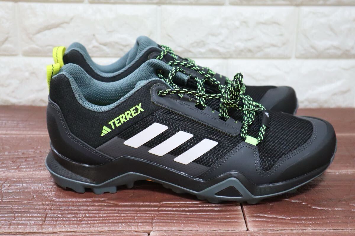  новый товар 26.5.adidas Adidas Terrex AX3 мужской Trail обувь уличная обувь высокий King чёрный желтый 