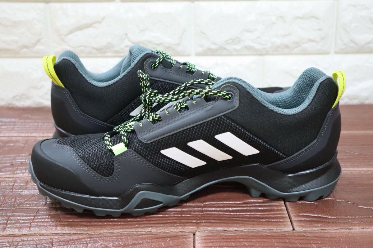  новый товар 26.5.adidas Adidas Terrex AX3 мужской Trail обувь уличная обувь высокий King чёрный желтый 