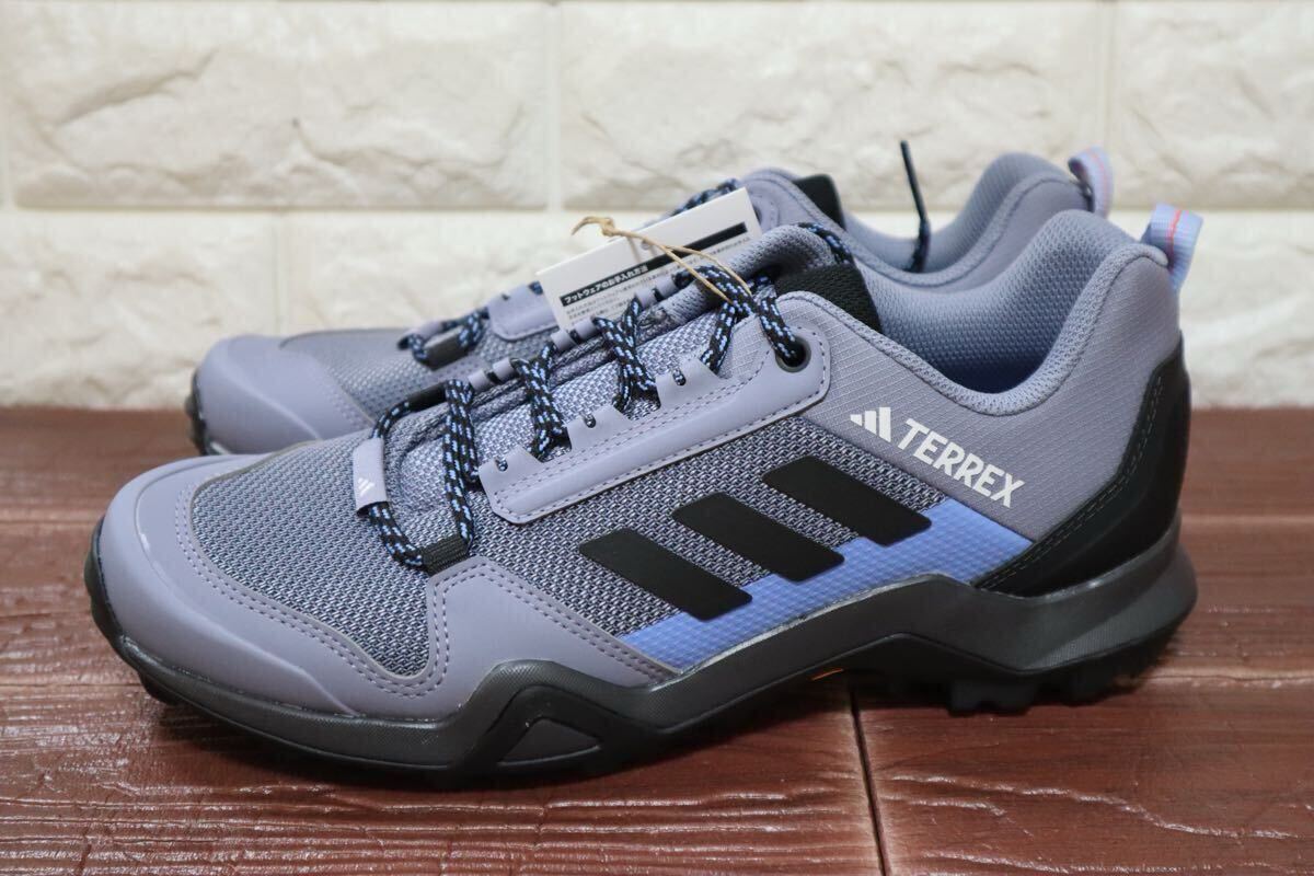 新品 26㎝　adidas アディダス　Terrex AX3 メンズ　トレイルシューズ　アウトドアシューズ　ハイキング　ライトパープル