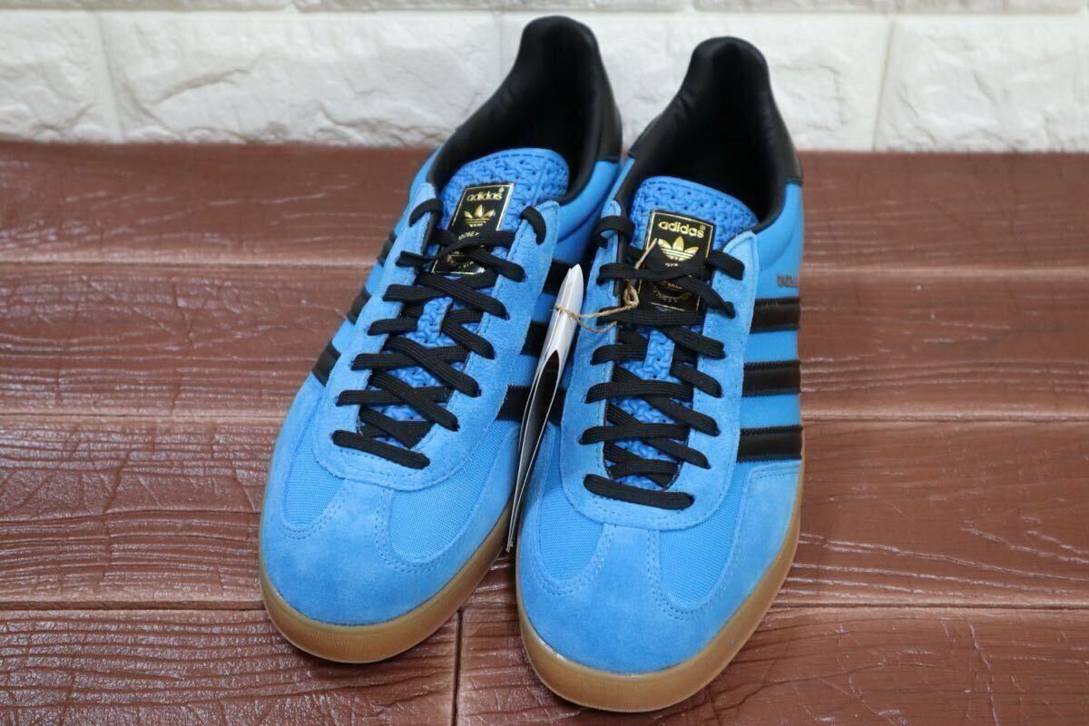  новый товар обычная цена 18700 иен 26.5.adidas originals Adidas Originals gazeru Индия aGAZELLE INDOOR lze50 яркий голубой IG4998
