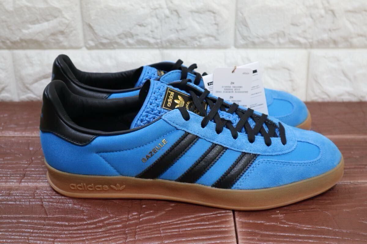  новый товар обычная цена 18700 иен 26.5.adidas originals Adidas Originals gazeru Индия aGAZELLE INDOOR lze50 яркий голубой IG4998