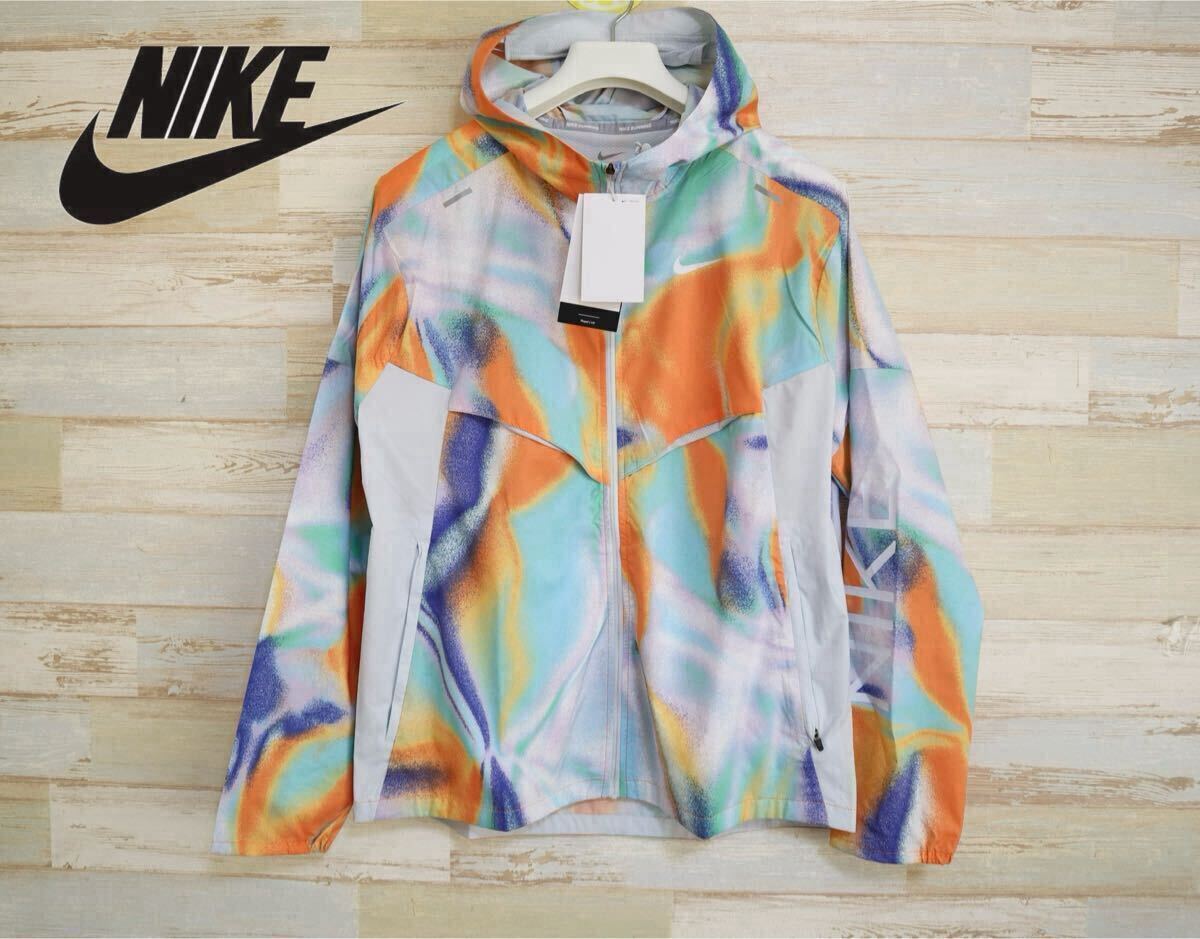 新品 定価17710円 Lサイズ NIKE ナイキ レペル UV 総柄 ウインド 新品 定価17710円 Lサイズ NIKE ナイキ レペル UV 総柄 ウインド