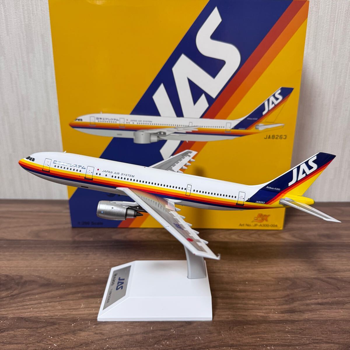 JFox JAS 日本エアシステム A300B4-200 JA8263 JAL 日本航空 JFox JAS 日本エアシステム A300B4-200 JA8263 JAL 日本航空