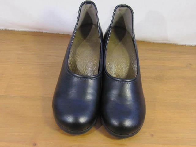 ♪定形外　やさしい靴工房 Belle&Sofa　パンプス　22ｃｍ　黒色　ブラック　（0704）_画像1