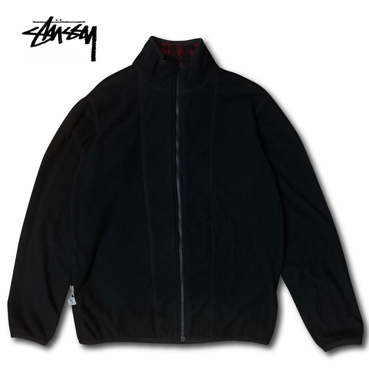 00s】Stussy Reversible Fleece Jacket ステューシー 00s】Stussy Reversible Fleece Jacket ステューシー