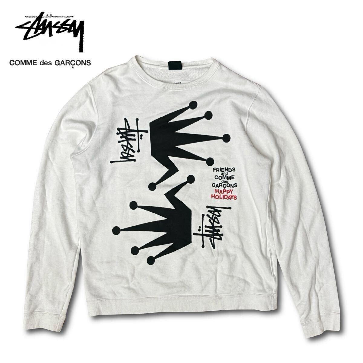 レア】Stussy x Comme des Garcons Sweat Shirts ステューシー レア】Stussy x Comme des Garcons Sweat Shirts ステューシー