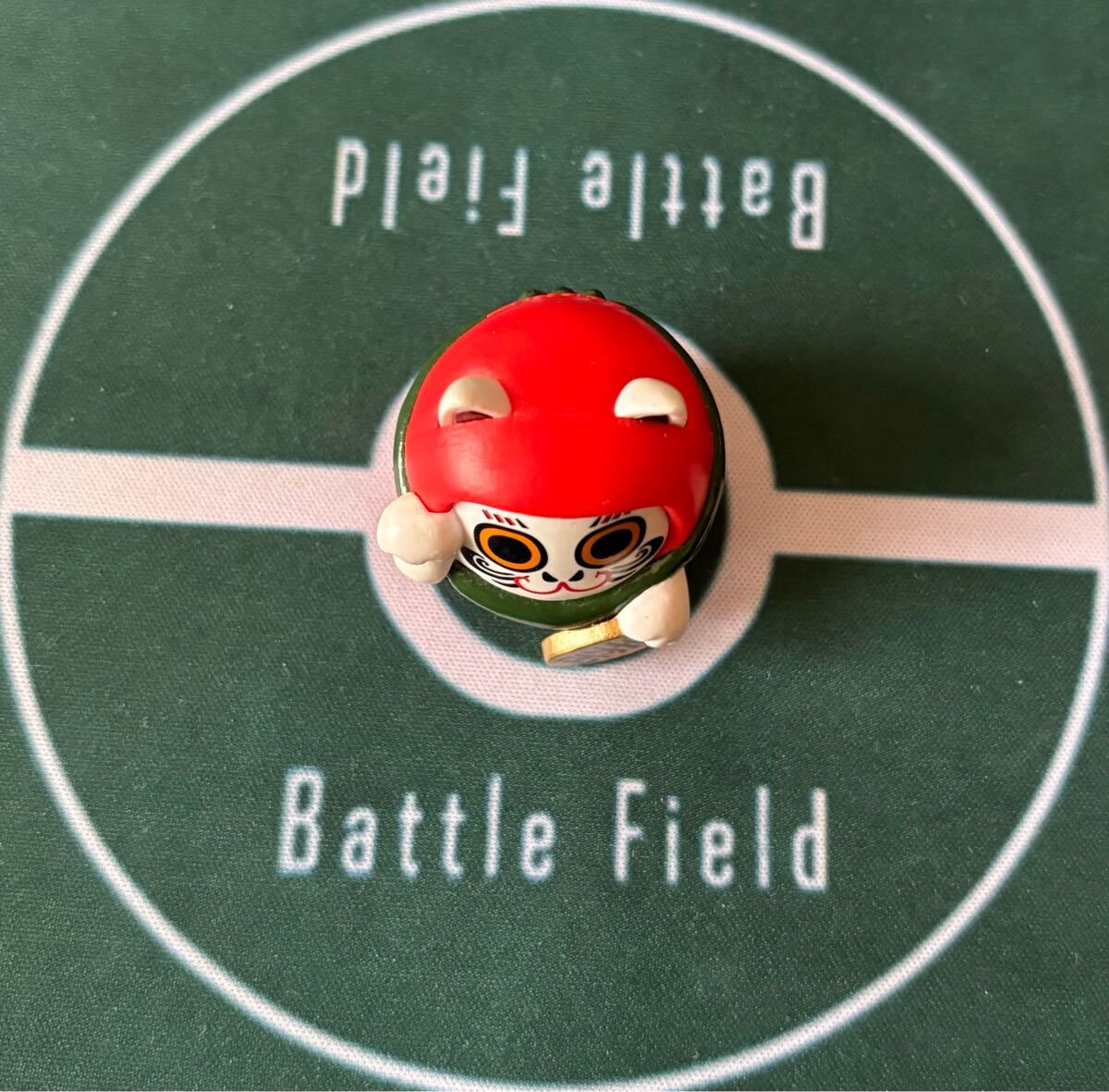 ★エンギメラ だるま×招き猫 フィギュア 中古 縁起物_画像3