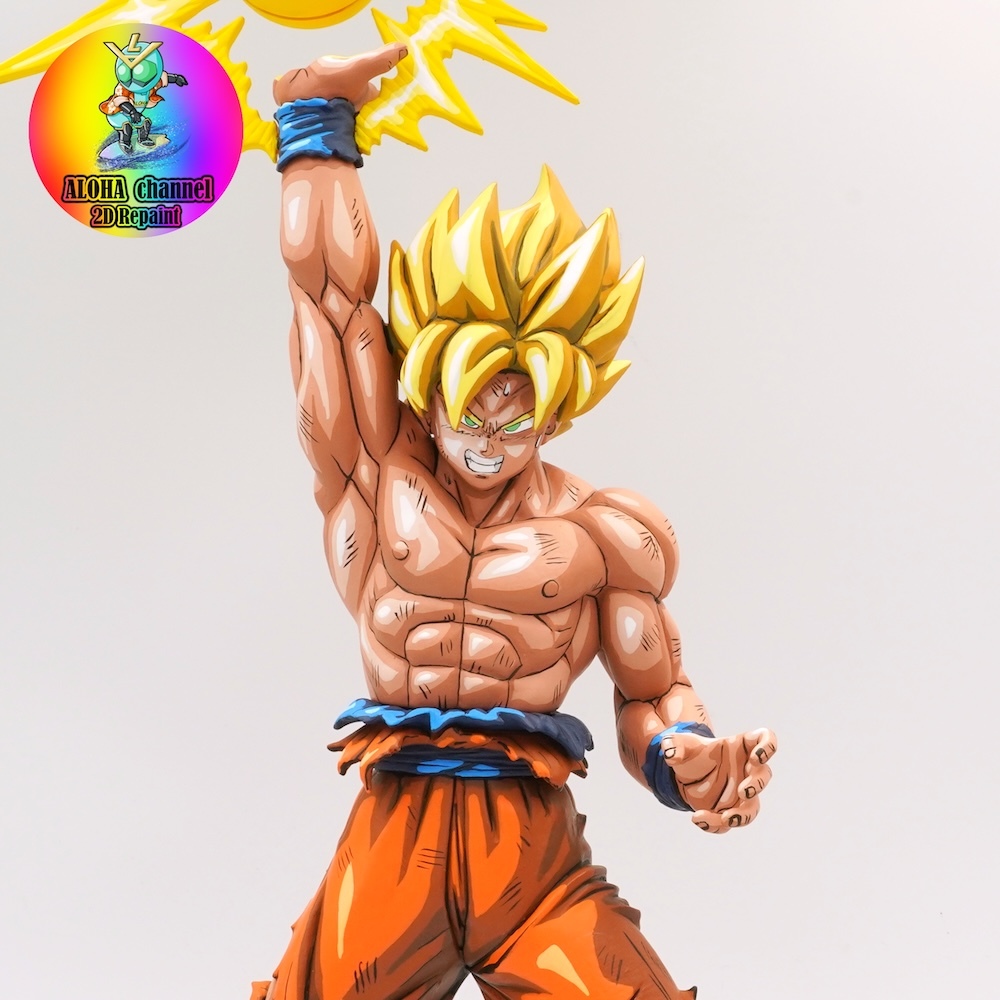 ドラゴンボール 孫悟空 フィギュア フルリペイント 2D 二次元 ドラゴンボール 孫悟空 フィギュア フルリペイント 2D 二次元