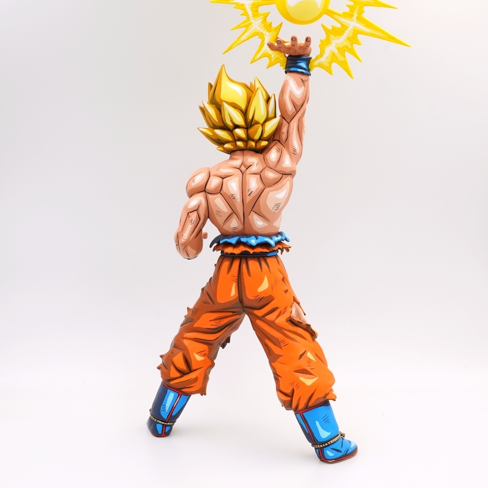 ドラゴンボール 孫悟空 フィギュア フルリペイント 2D 二次元 ドラゴンボール 孫悟空 フィギュア フルリペイント 2D 二次元