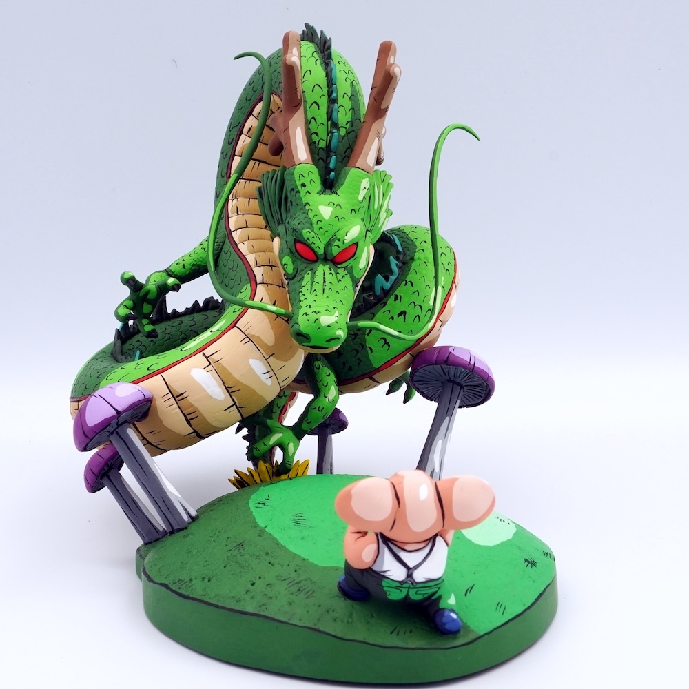 ドラゴンボール ウーロン&神龍 フィギュア フルリペイント 二 ドラゴンボール ウーロン&神龍 フィギュア フルリペイント 二