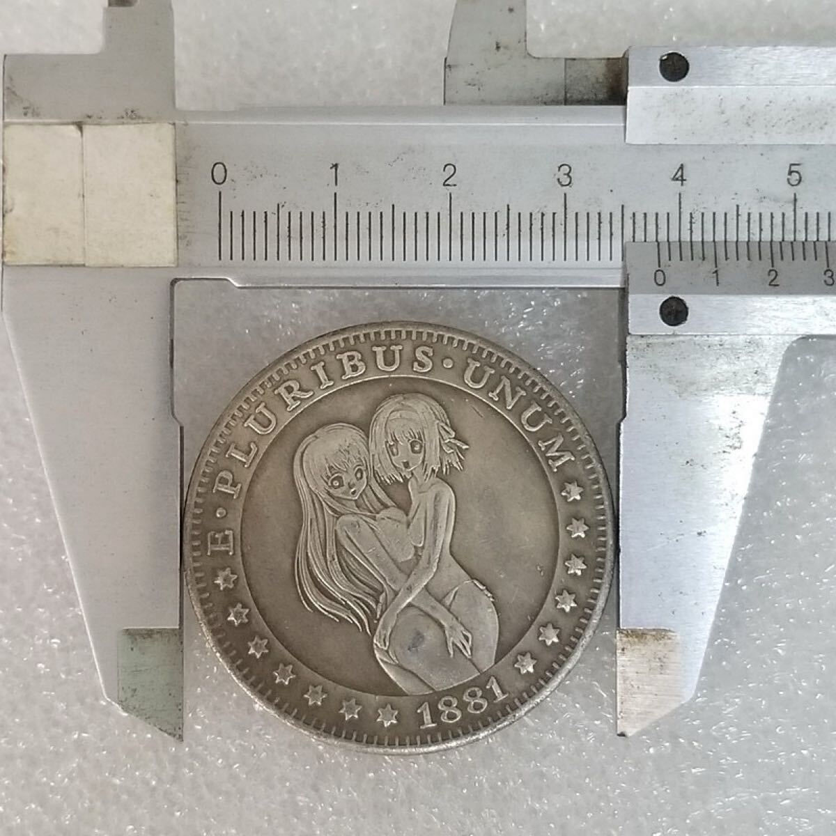 極美品 希少 アメリカ古銭 1ドル 美少女 大型硬貨 外国銀貨 貿易