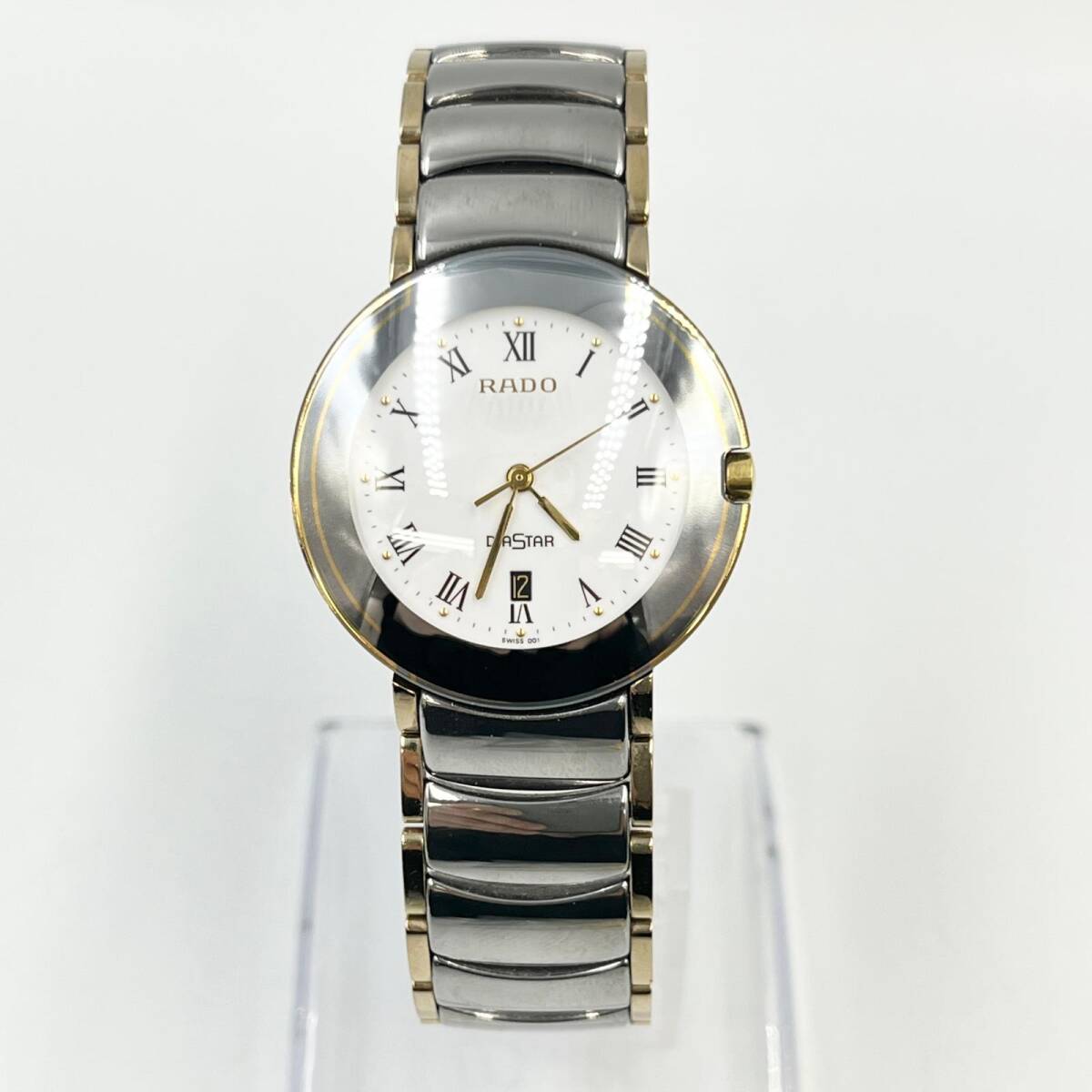 J1894☆ラドー RADO 腕時計 ダイヤスター DIASTAR 稼働 クォーツ J1894☆ラドー RADO 腕時計 ダイヤスター DIASTAR 稼働 クォーツ