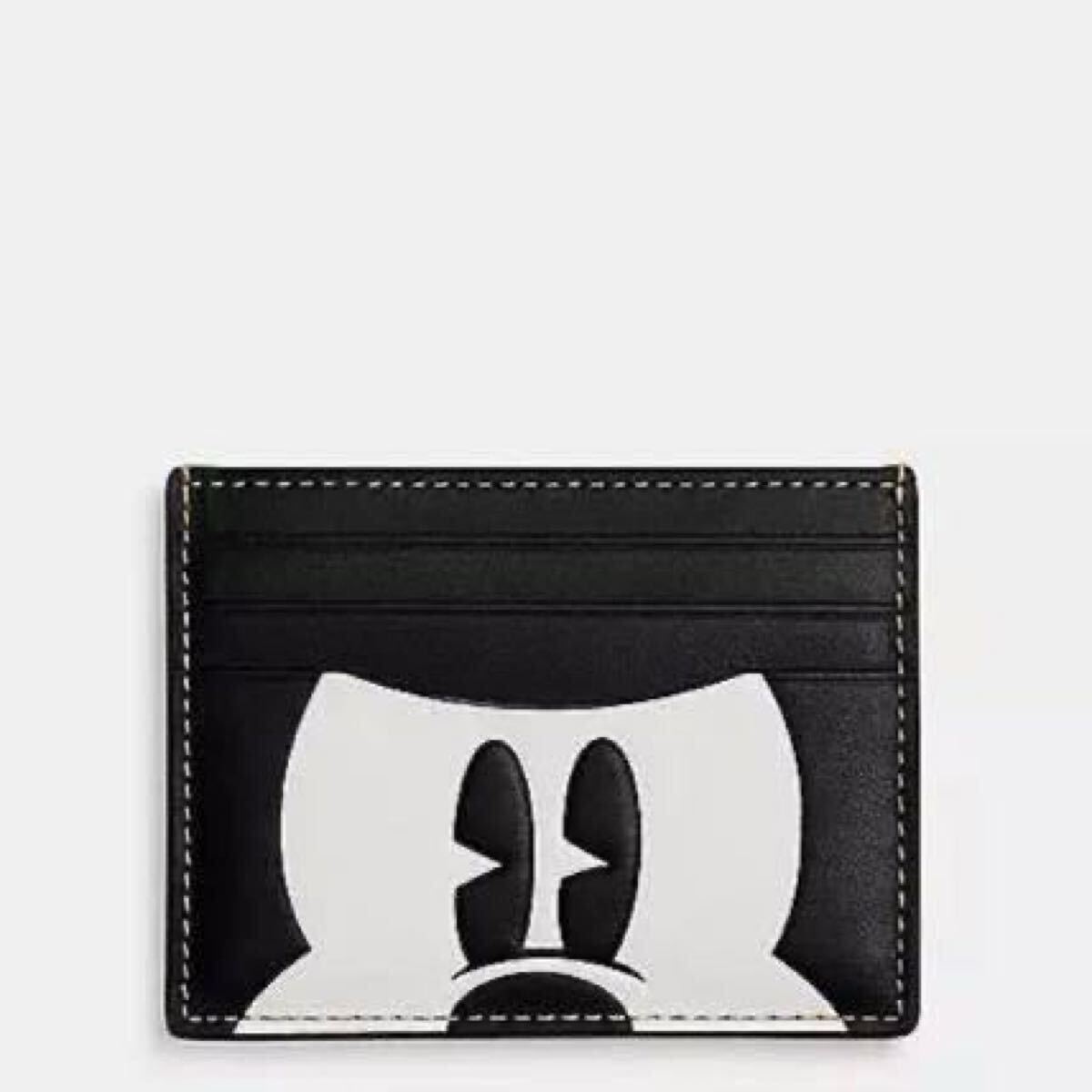送料込 新品 COACH X ディズニー100周年コラボ 定期入 ミッキー 送料込 新品 COACH X ディズニー100周年コラボ 定期入 ミッキー