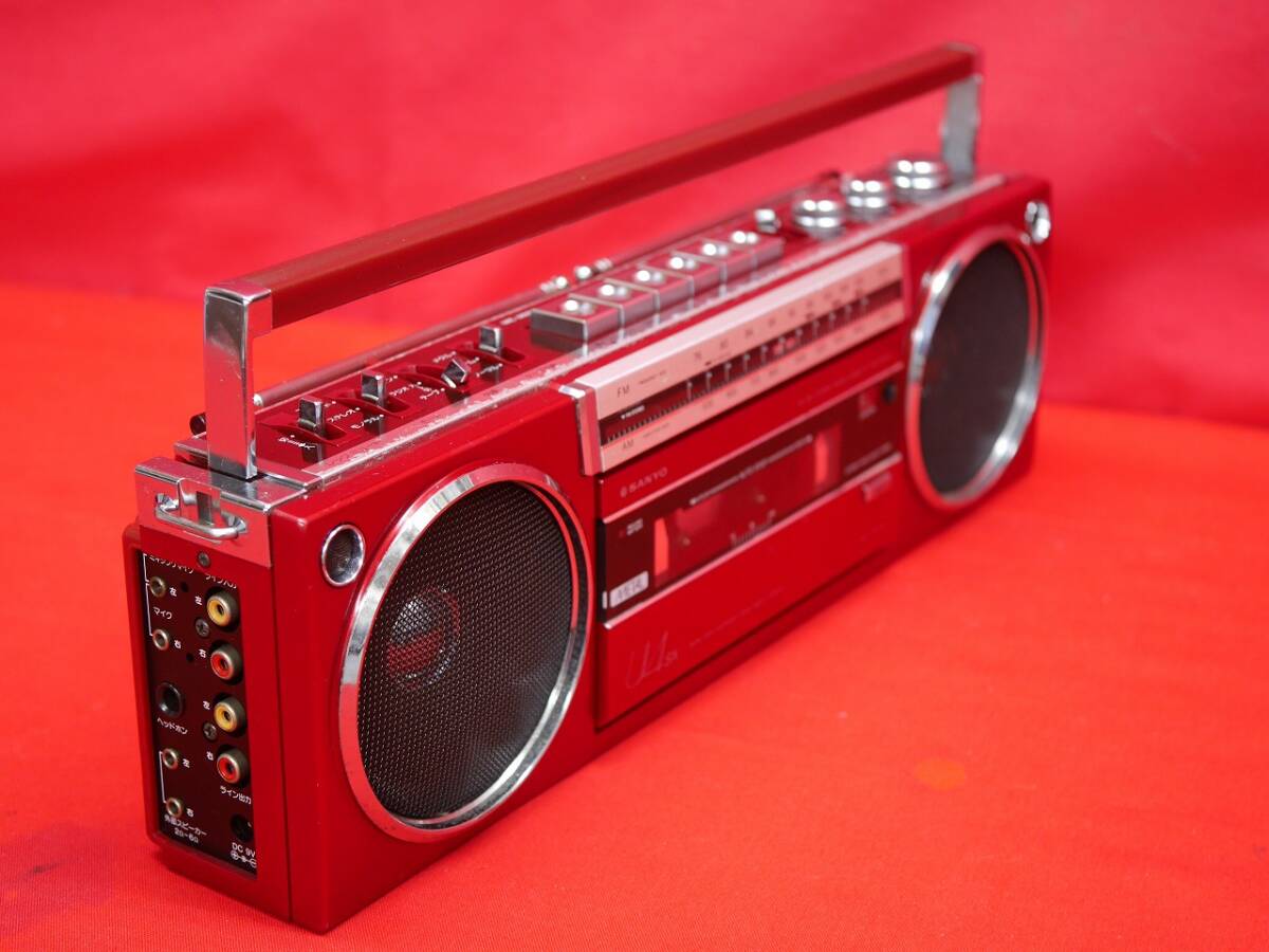 ♪昭和レトロ SANYO MR-U4SX 希少 FM/AM ステレオ おしゃれな ♪昭和レトロ SANYO MR-U4SX 希少 FM/AM ステレオ おしゃれな