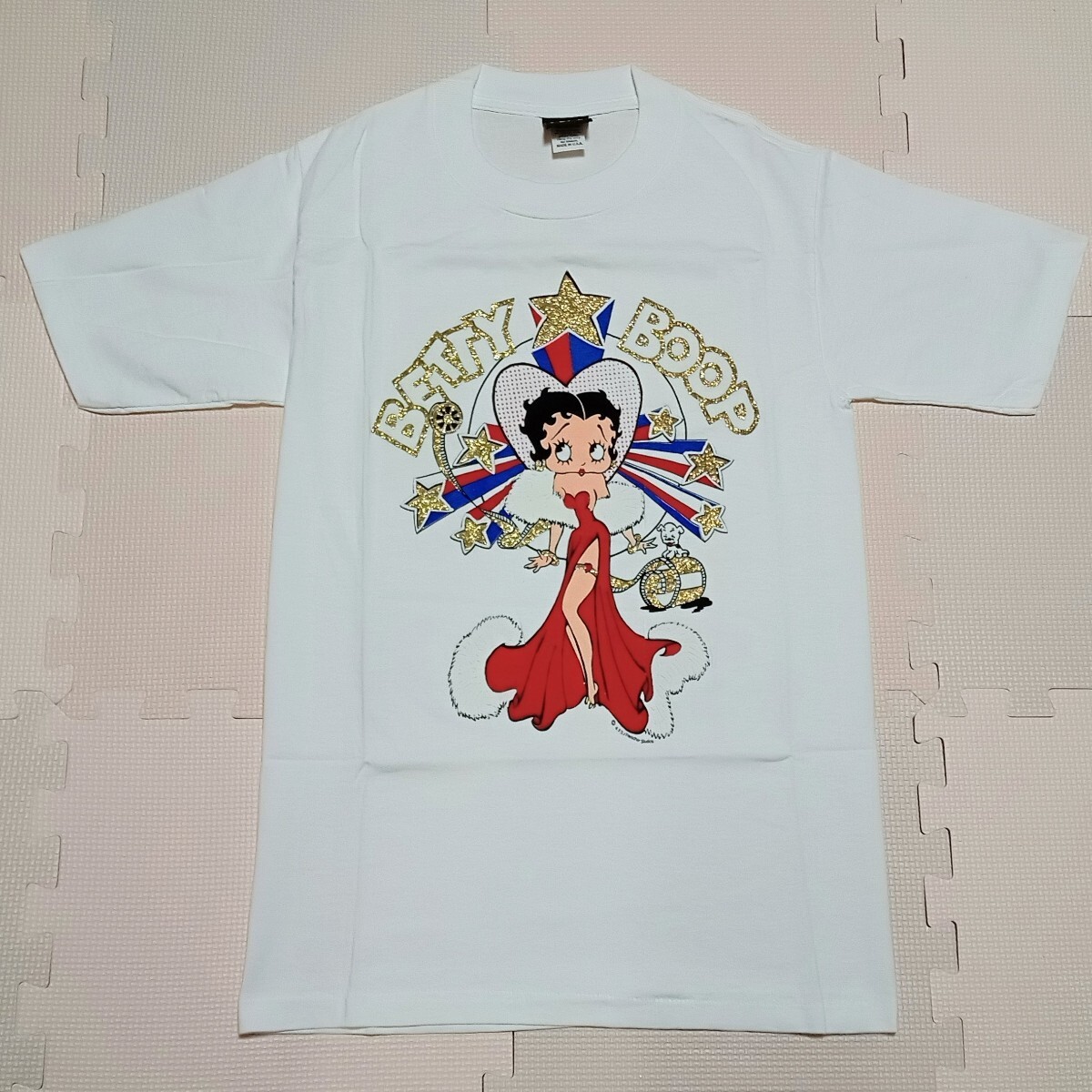 USA製 90s BETTY BOOP Tシャツ シングルステッチ 綿100 ベティ USA製 90s BETTY BOOP Tシャツ シングルステッチ 綿100 ベティ