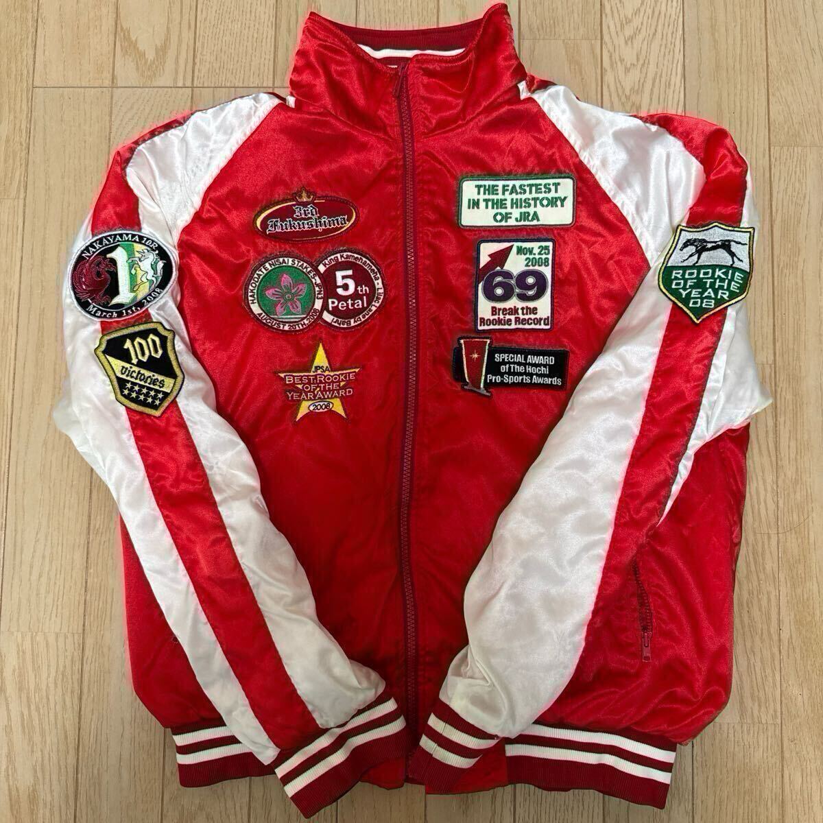 非売品 JRA 三浦皇成騎手 ジャンバー ブルゾン 競馬(競馬)|売買 非売品 JRA 三浦皇成騎手 ジャンバー ブルゾン 競馬(競馬)|売買