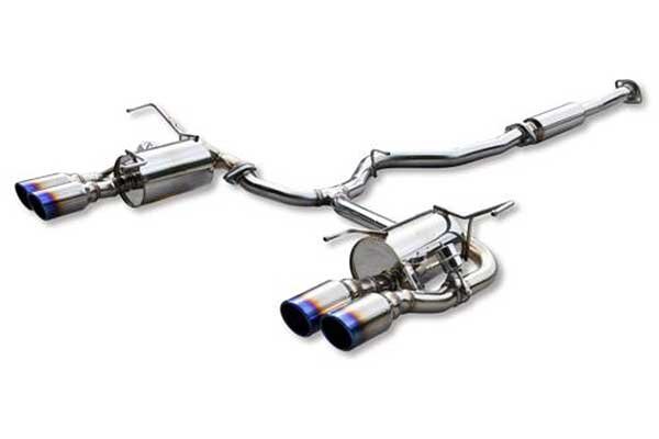 EXART iVSC マフラー ステンレステール WRX STI CBA-VAB EJ20 EA01-SB103-S