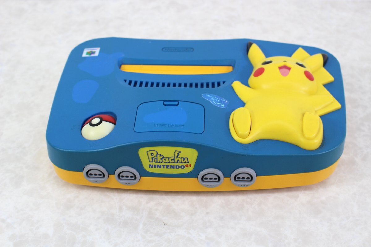 △現状品△ 任天堂 ピカチュウ NINTENDO64 ブルー&イエロー NUS △現状品△ 任天堂 ピカチュウ NINTENDO64 ブルー&イエロー NUS