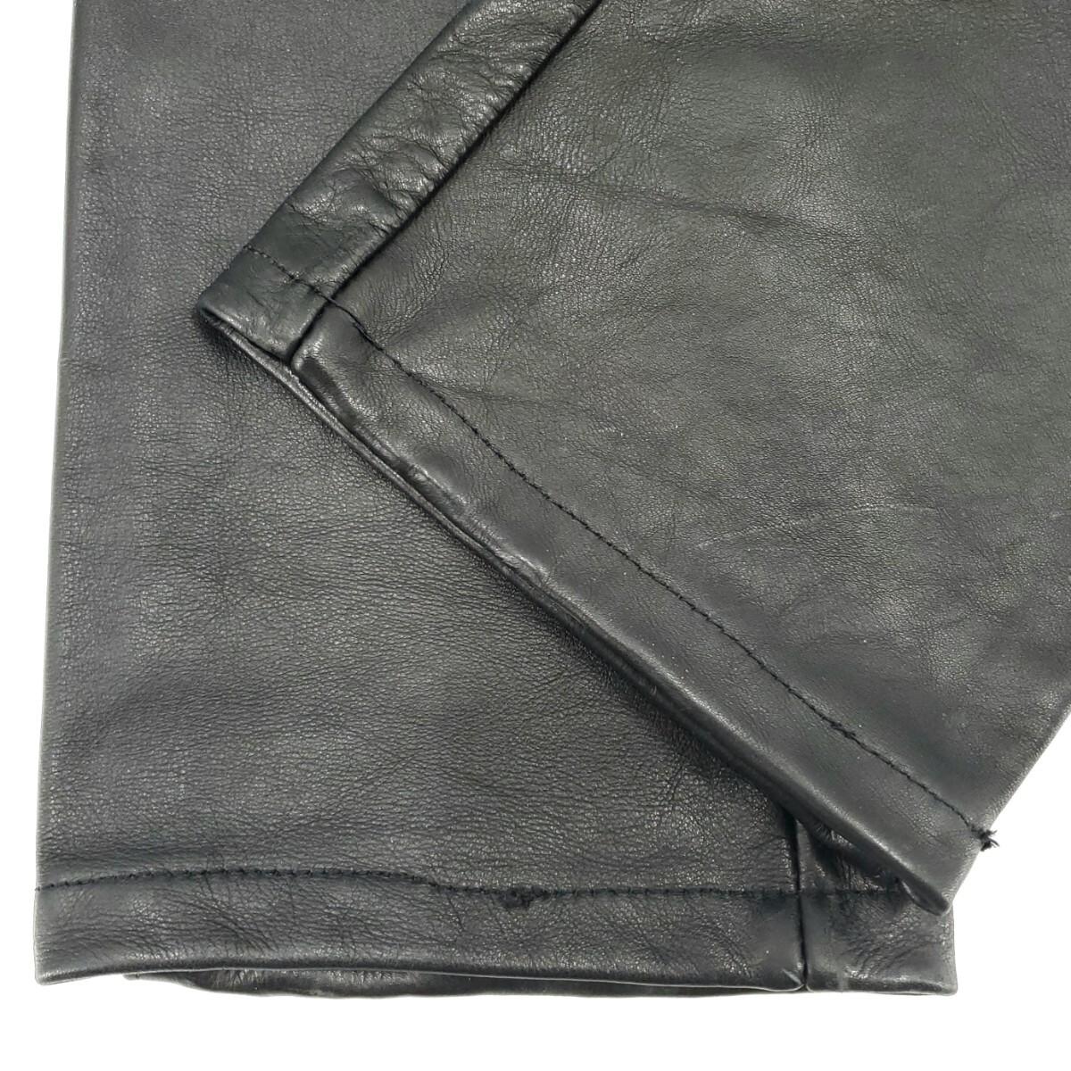 希少ゴールデンサイズW32 Schott USA製レザーパンツ#600黒 希少ゴールデンサイズW32 Schott USA製レザーパンツ#600黒