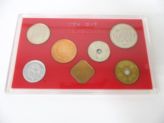 4-200】貨幣セット 平成元年 1989年 額面666円 ミントセット 4-200】貨幣セット 平成元年 1989年 額面666円 ミントセット