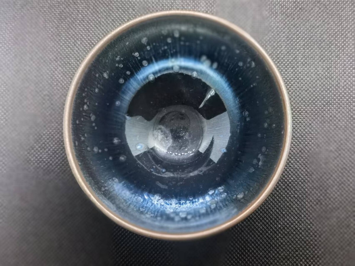 JZ1036 天目茶碗 茶道具 建窯盞 窯変釉 茶碗 油滴天目 曜変天目 JZ1036 天目茶碗 茶道具 建窯盞 窯変釉 茶碗 油滴天目 曜変天目