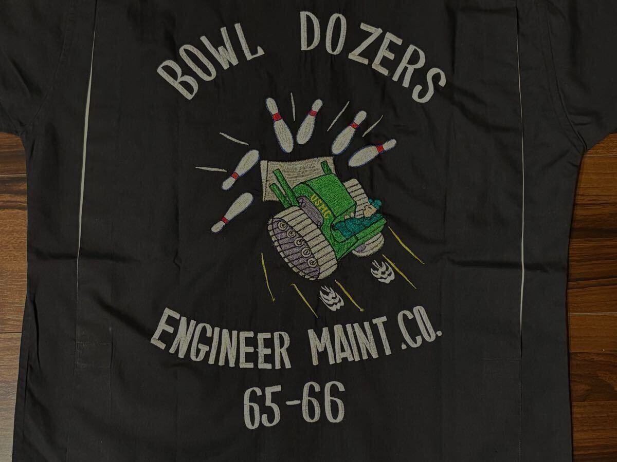 スペシャル 60s ナム戦 USMC 戦車刺繍 スーベニアボーリング スペシャル 60s ナム戦 USMC 戦車刺繍 スーベニアボーリング