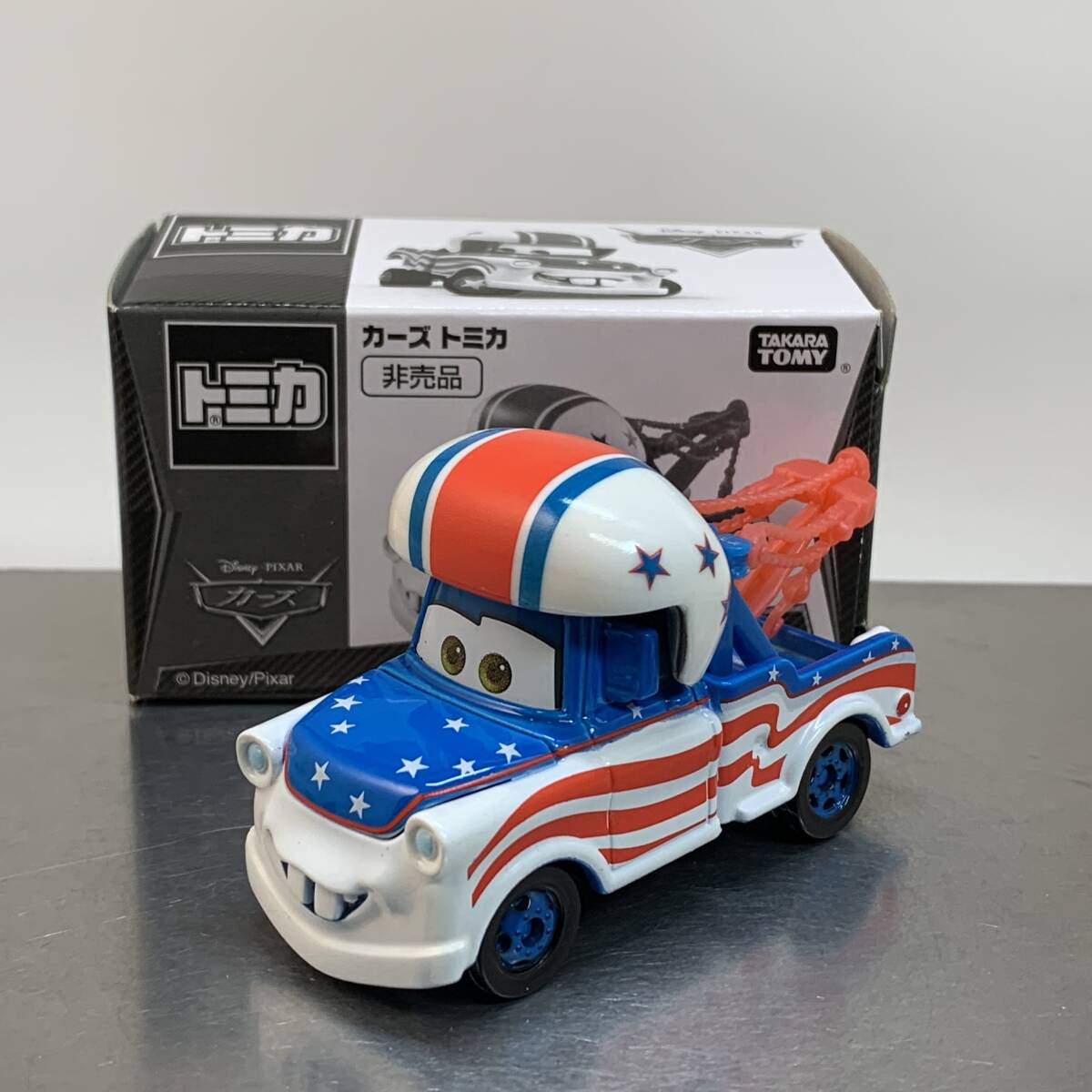 箱付】トミカ カーズ非売品 メーター Cars Toon スタントカー 箱付】トミカ カーズ非売品 メーター Cars Toon スタントカー
