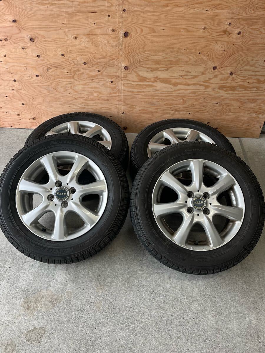 65R15 5J PCD100 スタッドレス ブリヂストンVRX2 14×6J +45 4H 65R15 5J PCD100 スタッドレス ブリヂストンVRX2 14×6J +45 4H