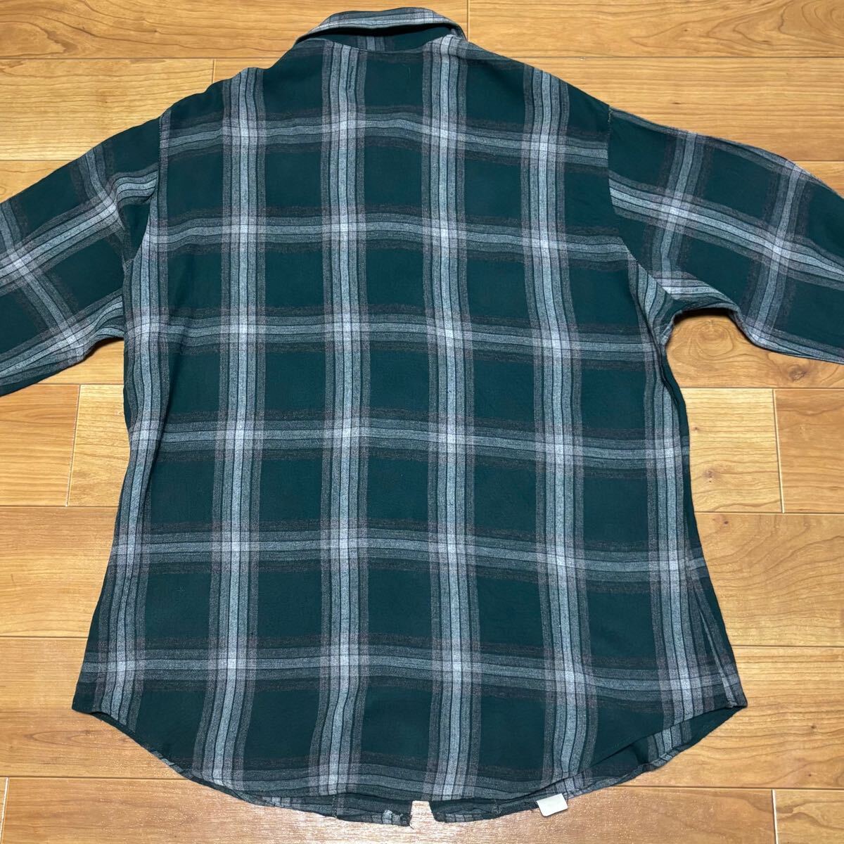 70sヴィンテージ☆VAN HEUSEN☆レーヨンシャツ☆USA製☆長袖 70sヴィンテージ☆VAN HEUSEN☆レーヨンシャツ☆USA製☆長袖