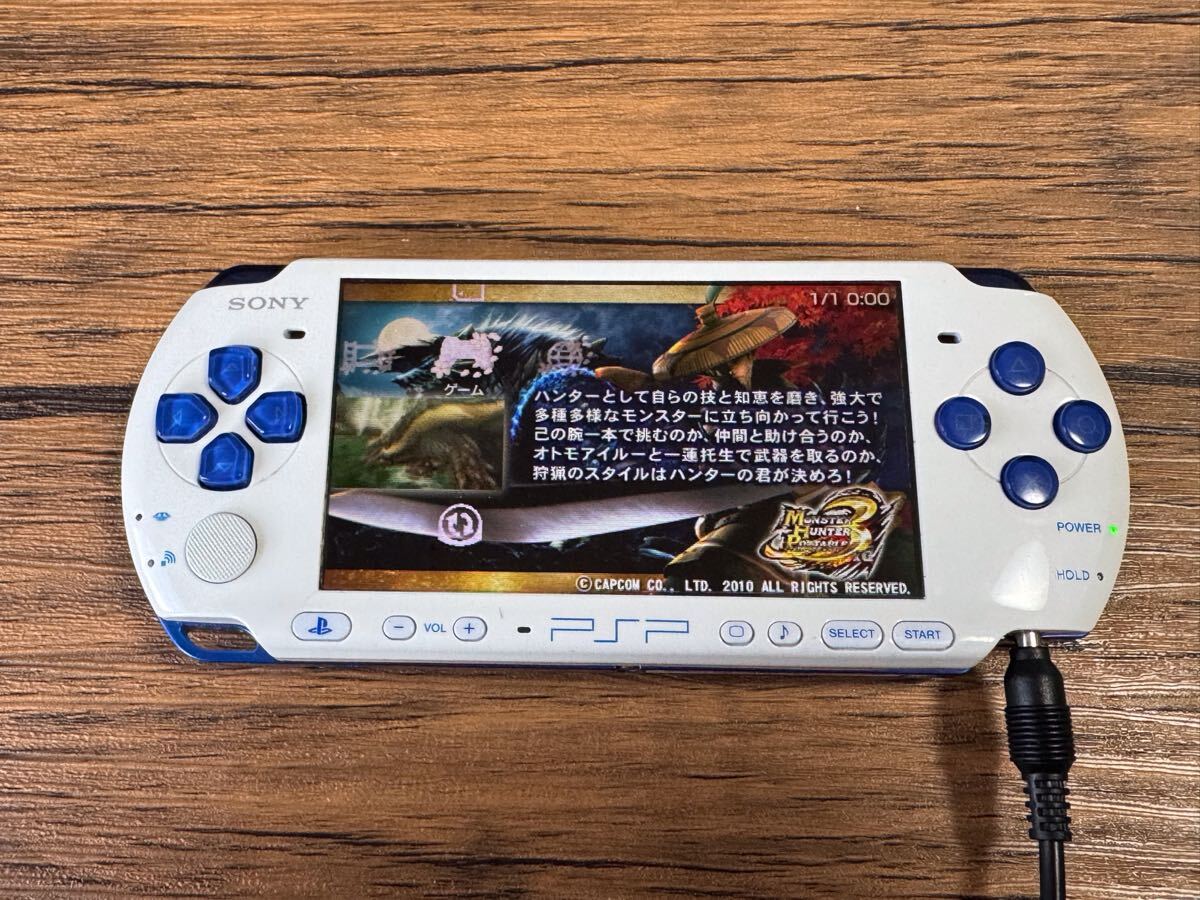 SONY PSP-3000 ブルー ホワイト 425(PSP3000シリーズ)|売買され SONY PSP-3000 ブルー ホワイト 425(PSP3000シリーズ)|売買され
