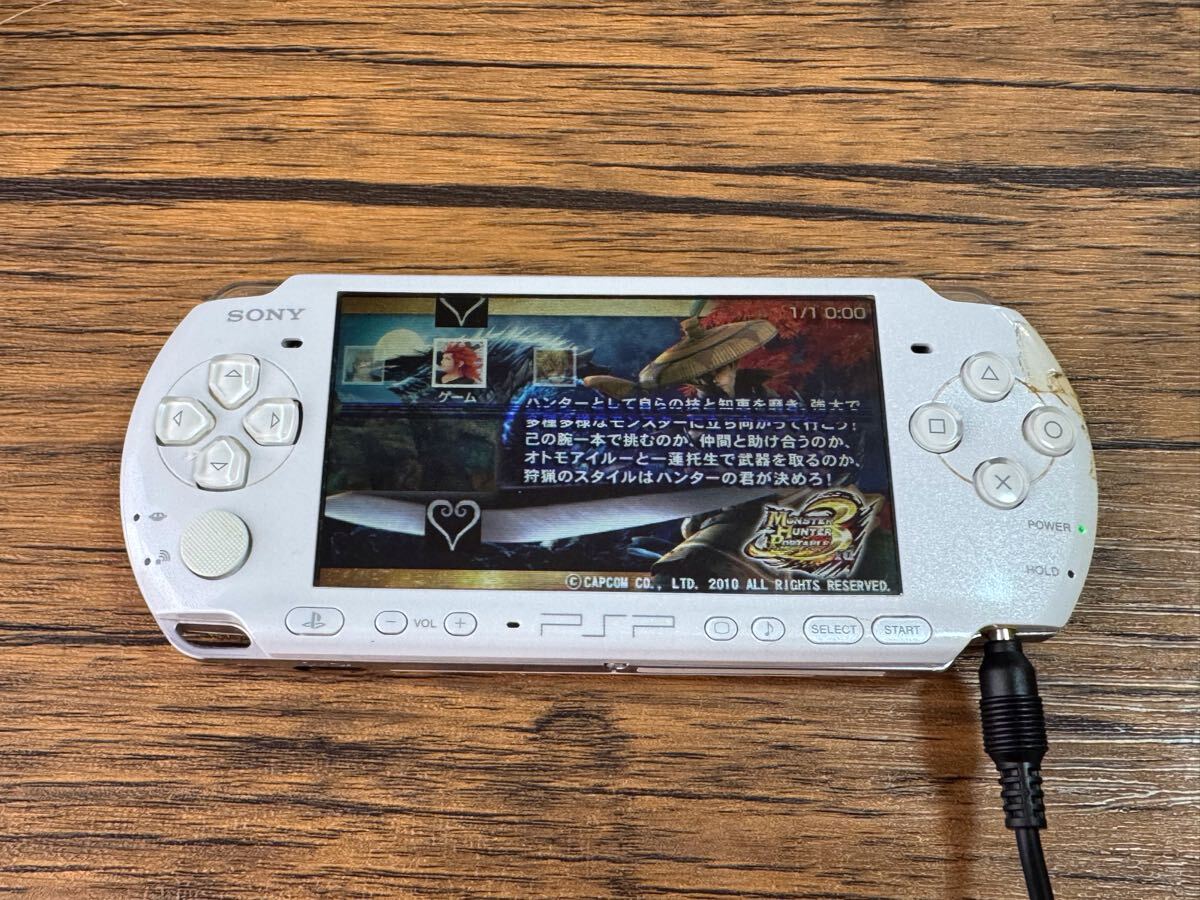 SONY PSP-3000 パールホワイト 78(PSP3000シリーズ)|売買された SONY PSP-3000 パールホワイト 78(PSP3000シリーズ)|売買された