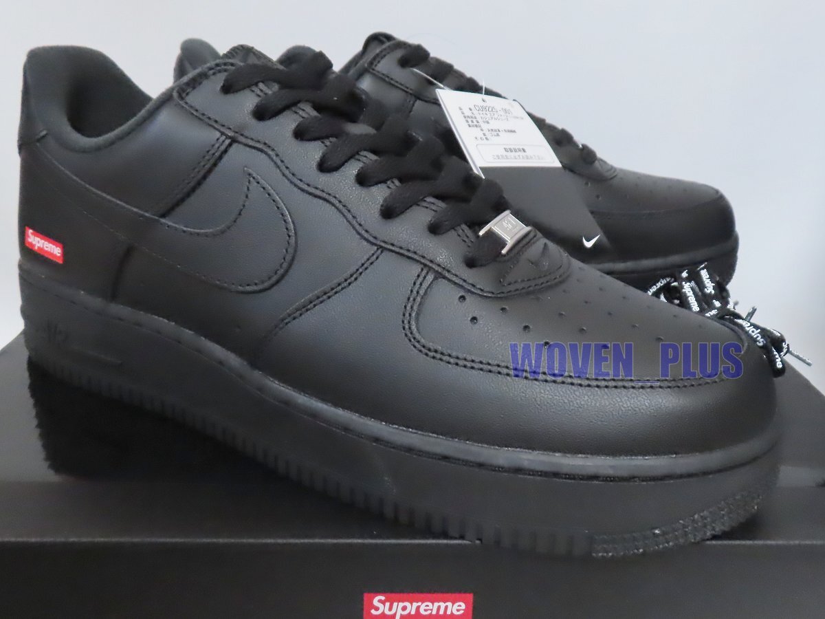 新品 28cm NIKE AIR FORCE 1 SP CU9225-001 BLACK/BLACK Supreme 新品 28cm NIKE AIR FORCE 1 SP CU9225-001 BLACK/BLACK Supreme