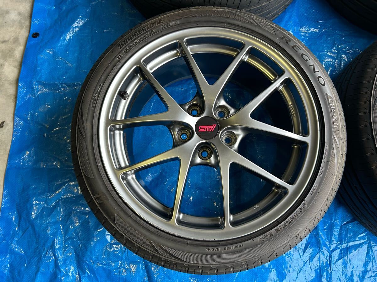 スバル WRX VAB 純正ホイール BBS 鍛造18インチ GVB GRB GDB スバル WRX VAB 純正ホイール BBS 鍛造18インチ GVB GRB GDB
