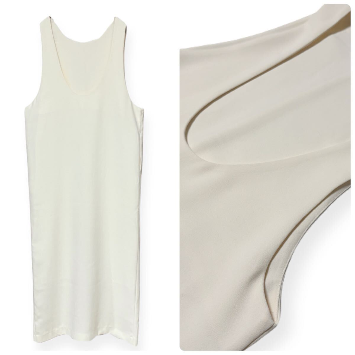 美品 23AW SHENERY シーナリー ジョーゼット2WAYワンピース S 美品 23AW SHENERY シーナリー ジョーゼット2WAYワンピース S