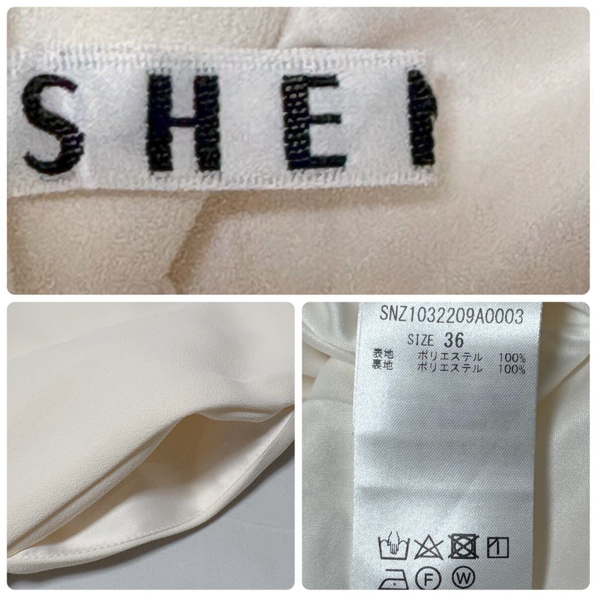 美品 23AW SHENERY シーナリー ジョーゼット2WAYワンピース S 美品 23AW SHENERY シーナリー ジョーゼット2WAYワンピース S
