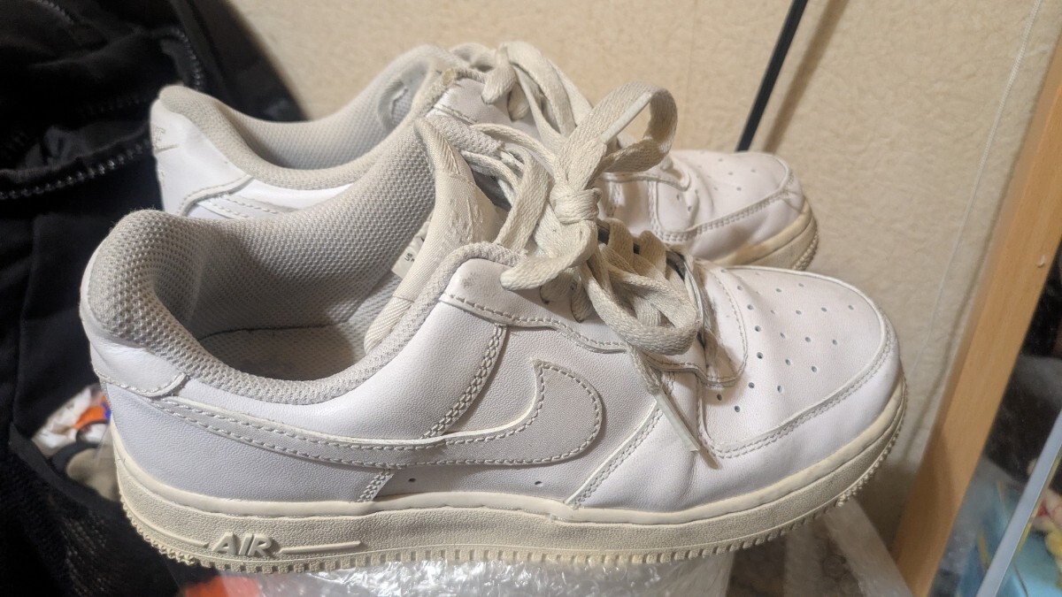 NIKE ナイキ☆AIR FORCE 1 MID WHITE/WHITE エア フォース 1 NIKE ナイキ☆AIR FORCE 1 MID WHITE/WHITE エア フォース 1